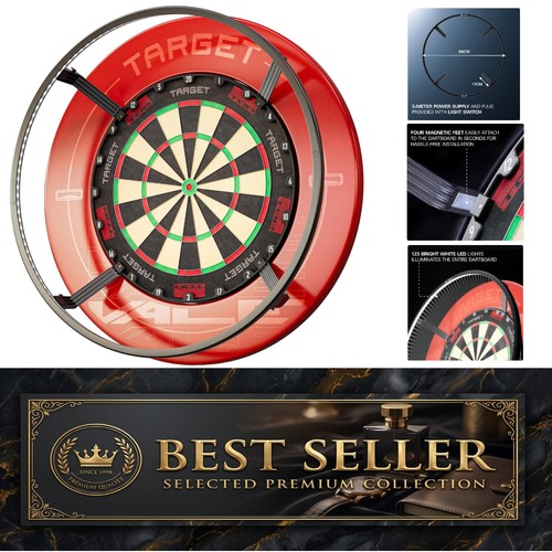 Corona vision dartboard - vision,