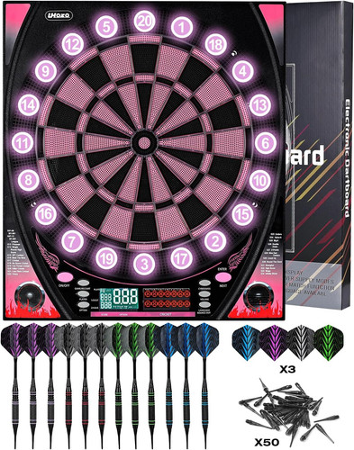 Electronic dartboard with - electronic,