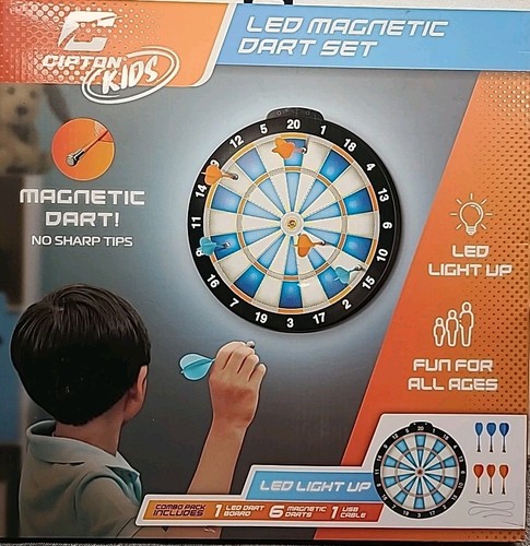 Cipton kids led magnetic dart - led,