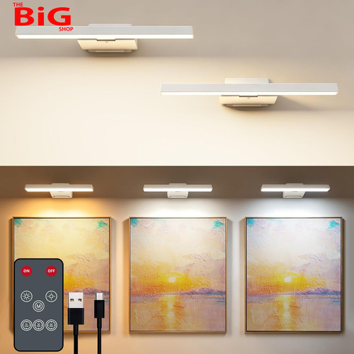 2pack picture lights for - picture,